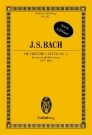 Bach: Overture (Suite) No. 2 BWV 1067 (Study Score) published by Eulenburg